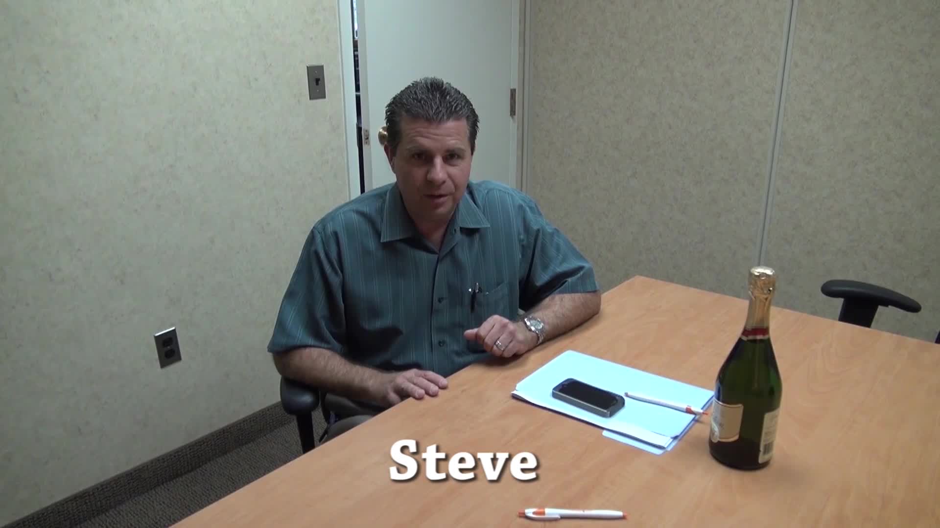 Steve Testimonial